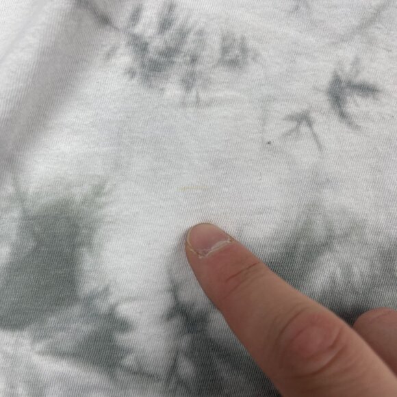 Keith Haring Graphic Gray Tie Dye T-Shirt Full Circle Dancing Graphic Size M - Picture 11 of 16